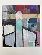 "Couleur 8", tavla akrylmålning orginal