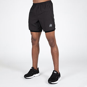 Modesto 2-In-1 Shorts, black