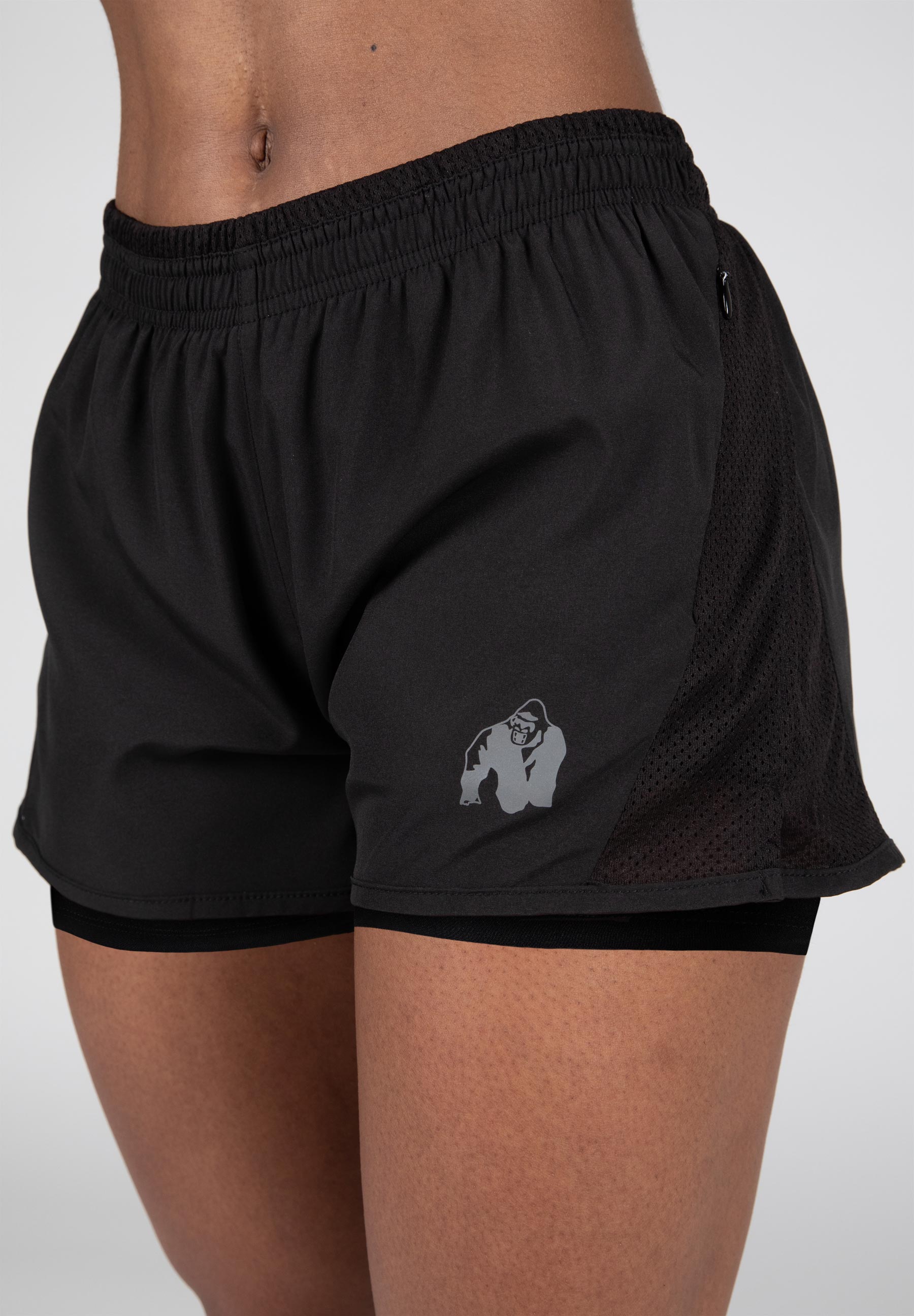 Portland 2-In-1 Shorts, black - 11