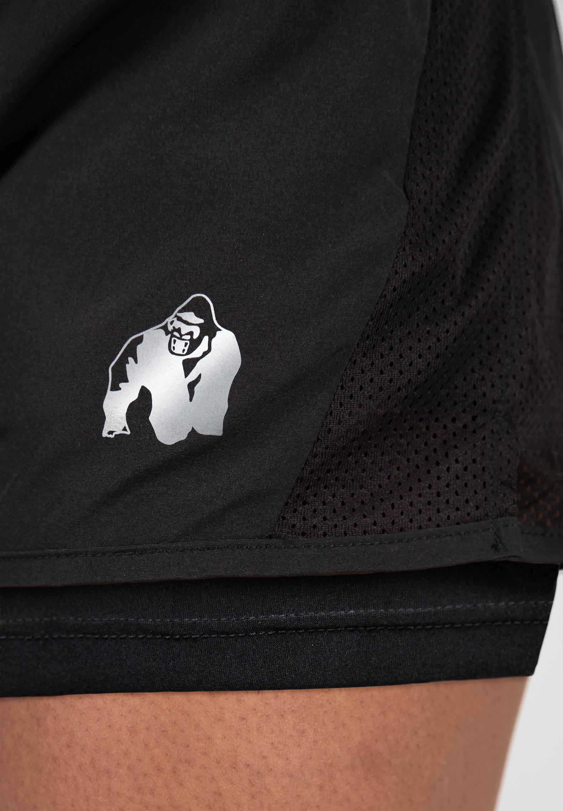 Portland 2-In-1 Shorts, black - 4