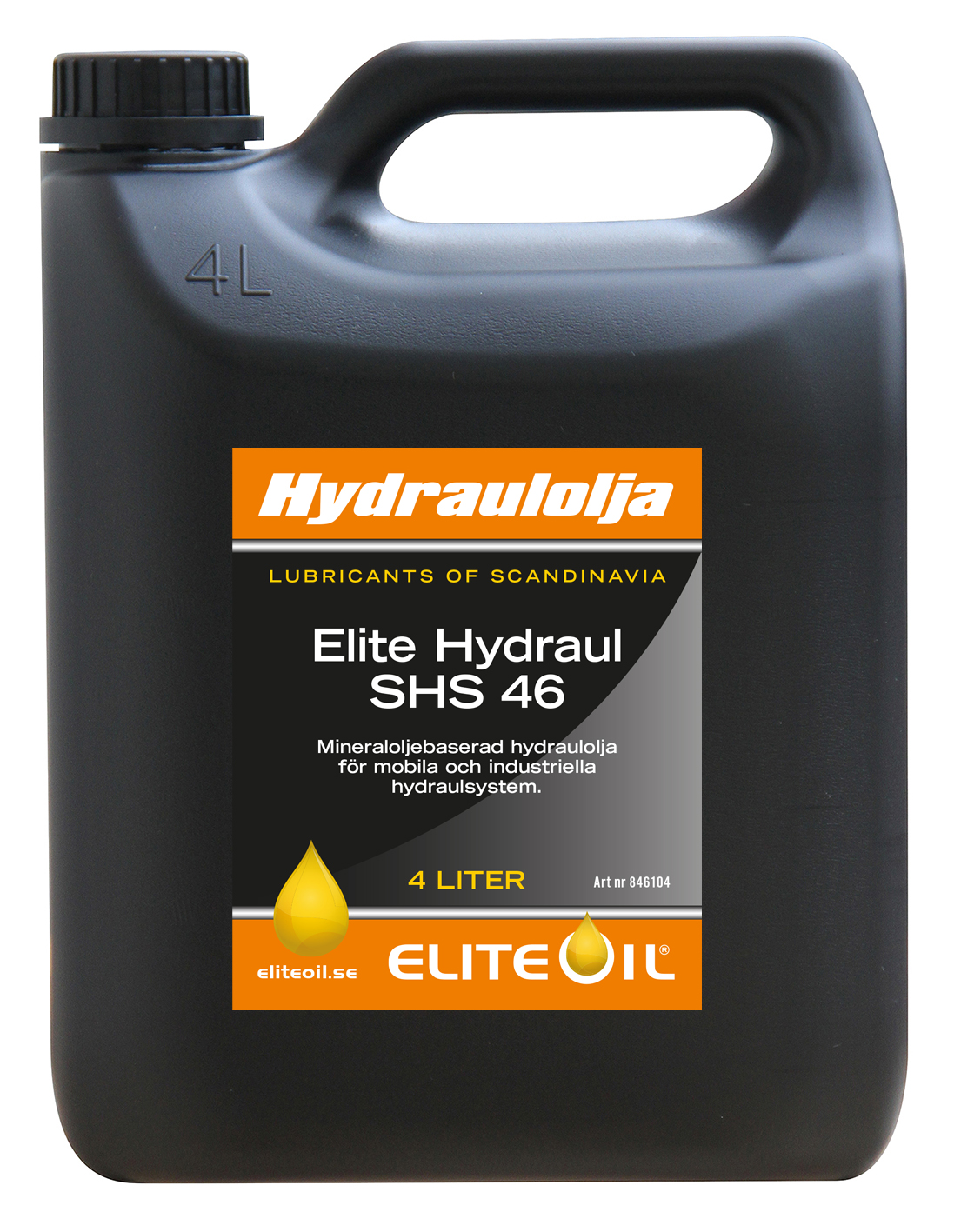 ELITE HYDRAULOLJA SHS 46 4 LITER