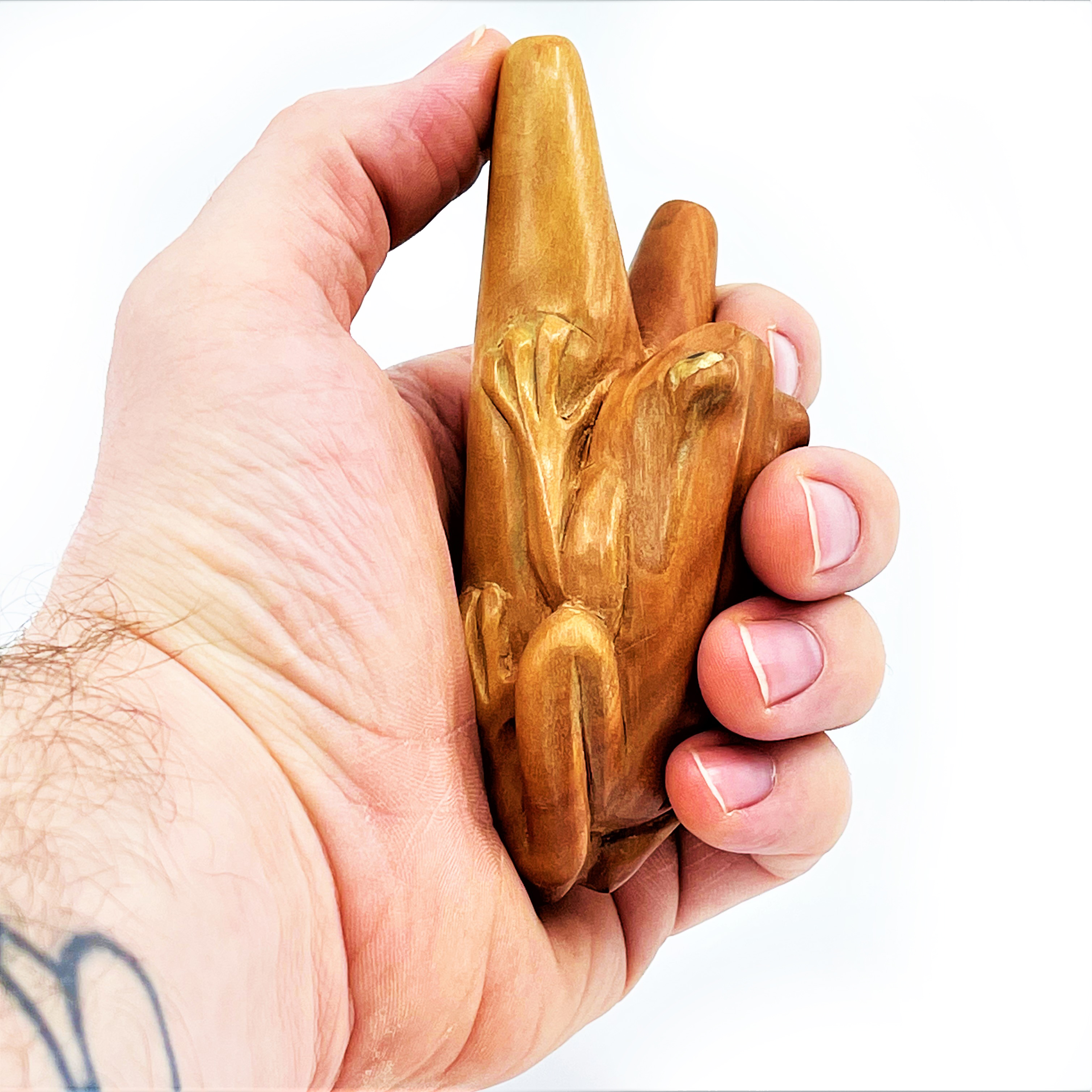 Kambo Frog Kuripe - Sawo Wood - 3