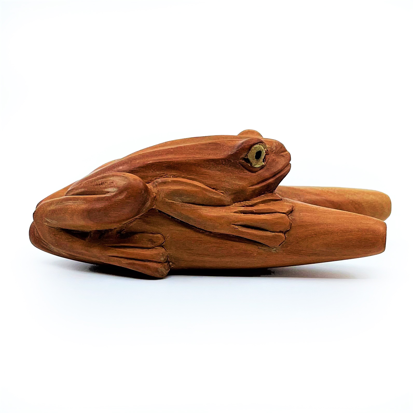 Kambo Frog Kuripe - Sawo Wood - 5