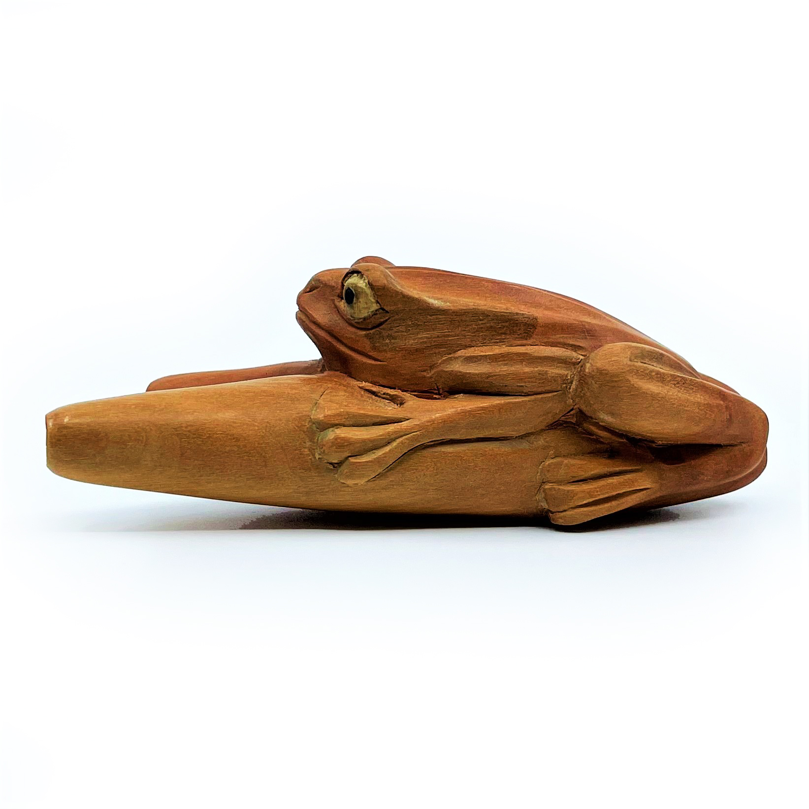 Kambo Frog Kuripe - Sawo Wood - 6