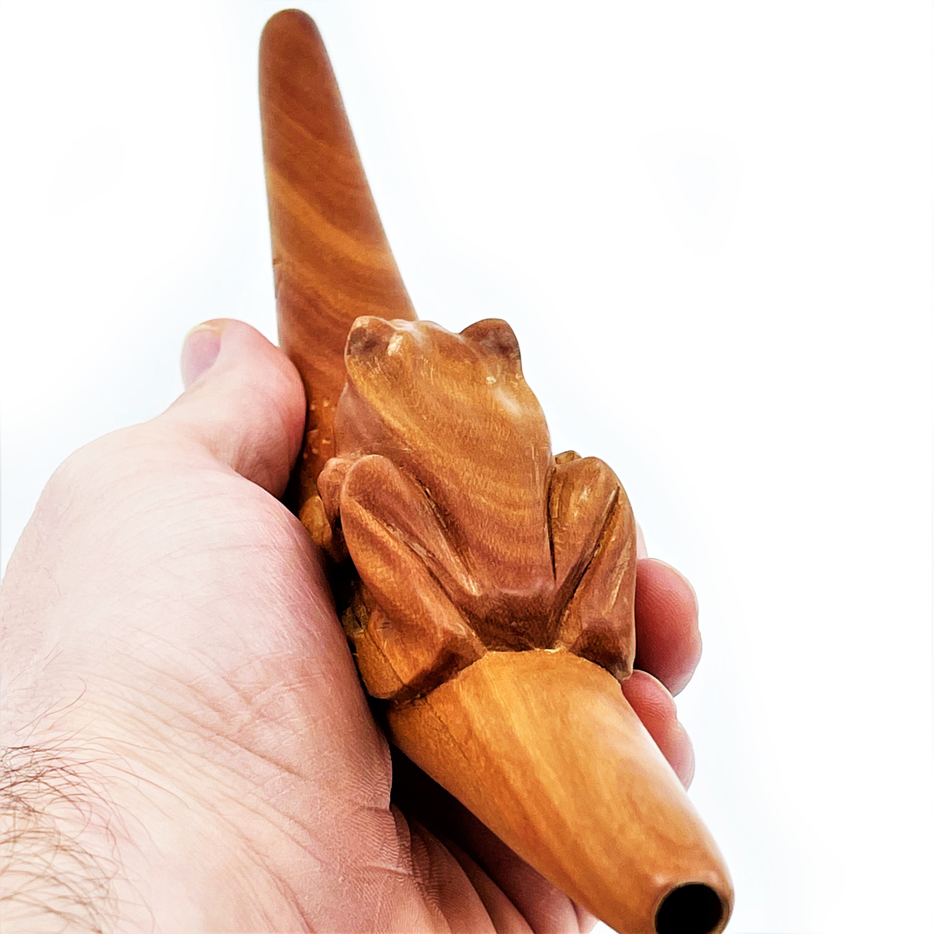 Kambo Frog Tepi - Sawo Wood - 3