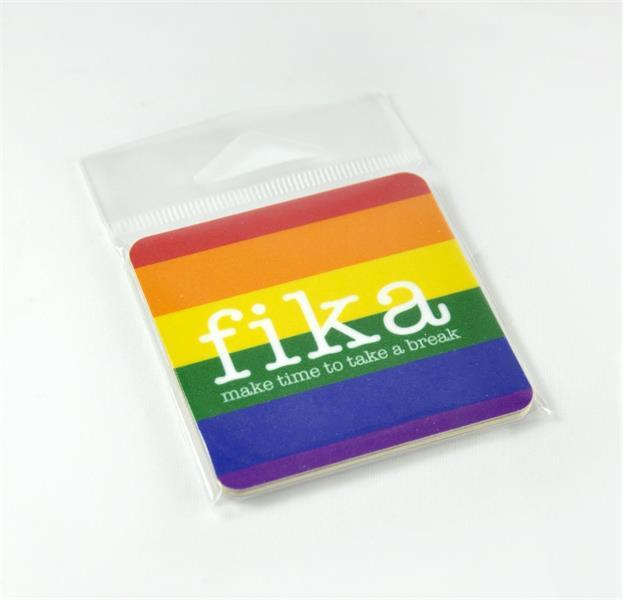 Make time FIKA magnet, Pride