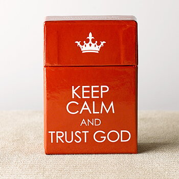 Keep calm and Trust God - Kortask