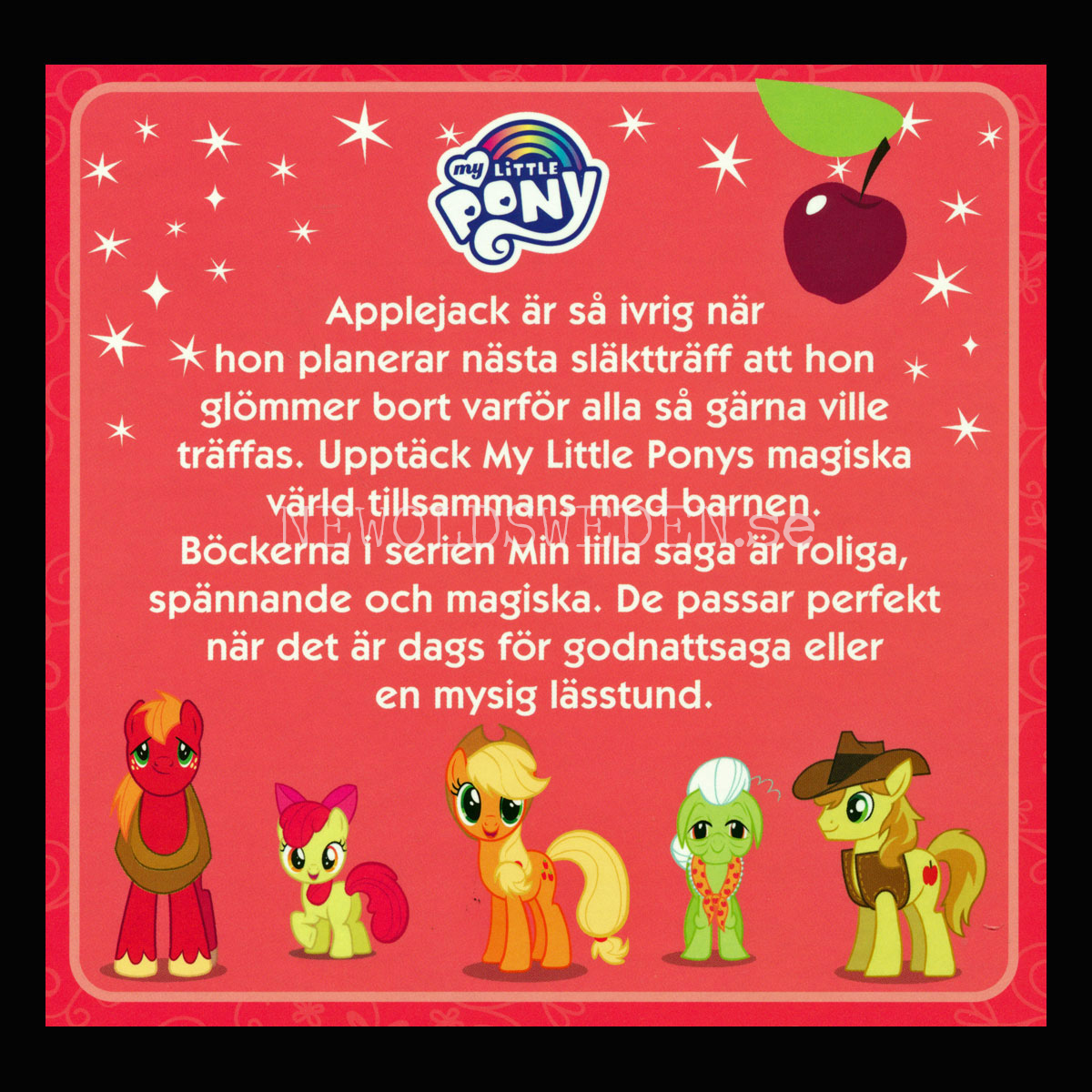 MIN LILLA SAGA - MY LITTLE PONNY FAMILJEN APPELS SLÄKTKALAS - H12 - 3