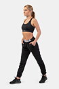 Iconic Mid-Waist Sweatpants, black
