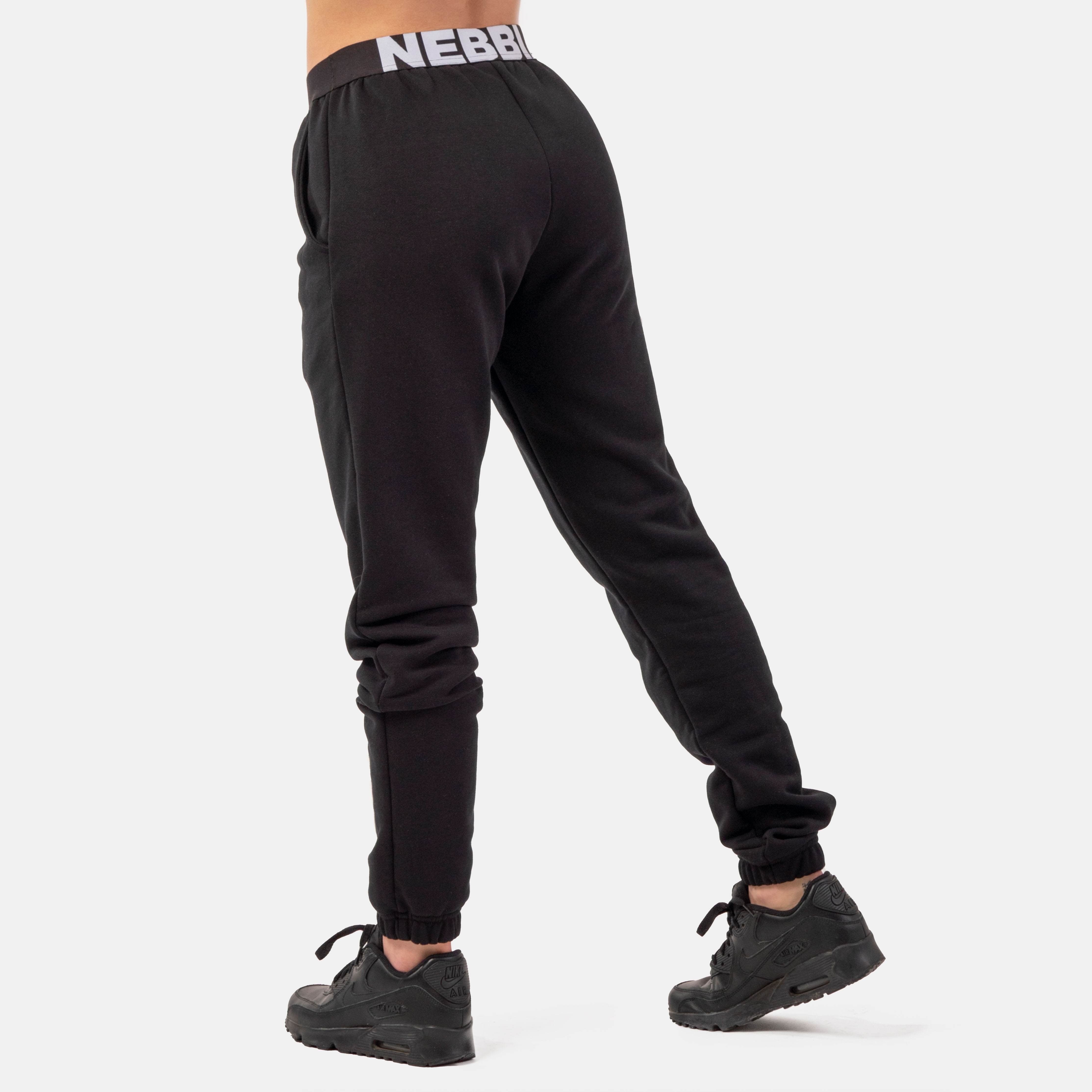 Iconic Mid-Waist Sweatpants, black - 2