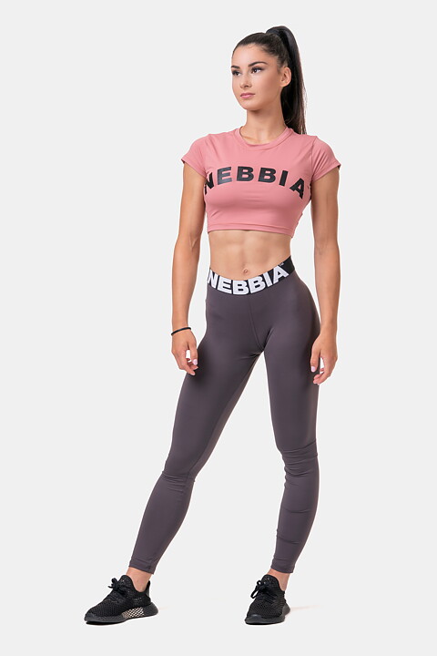Squat HERO Scrunch Butt leggings, marron