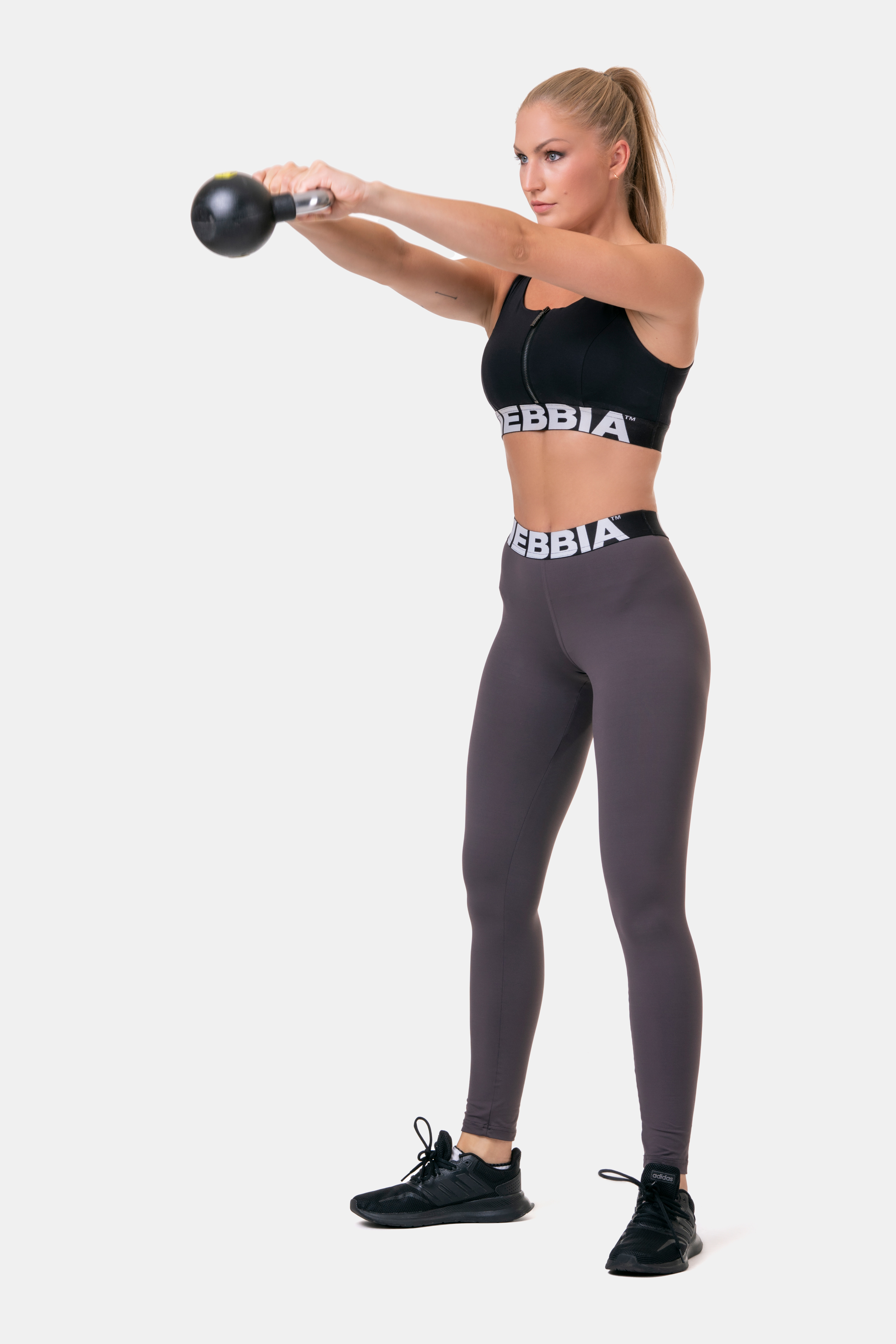 Squat HERO Scrunch Butt leggings, marron - 5