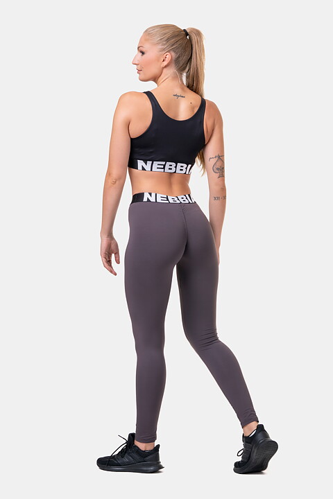 Squat HERO Scrunch Butt leggings, marron