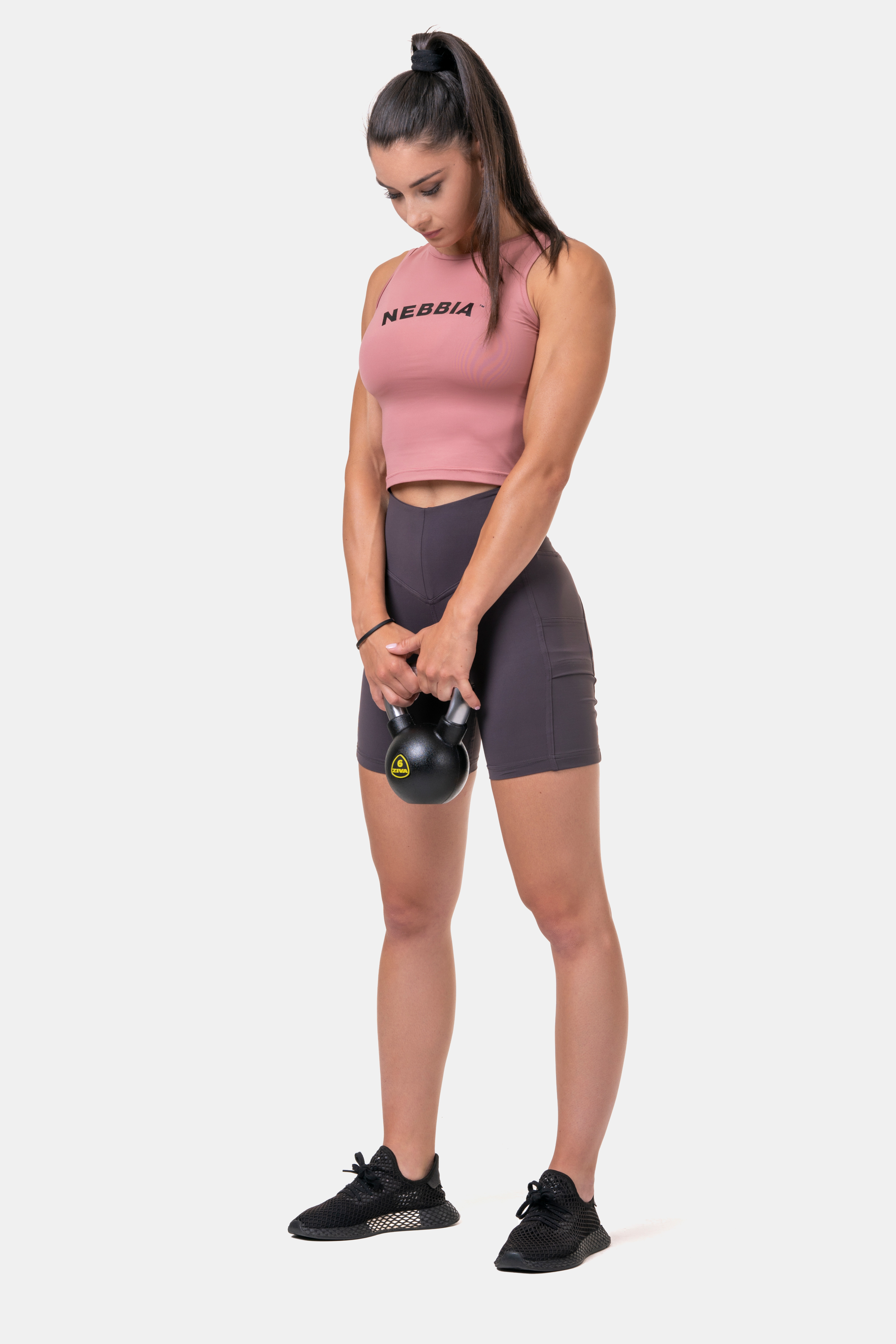 Fit Smart Biker Shorts, marron - 6