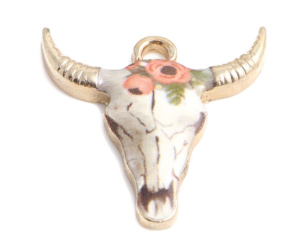 Charm   Bulls head flowers poppy