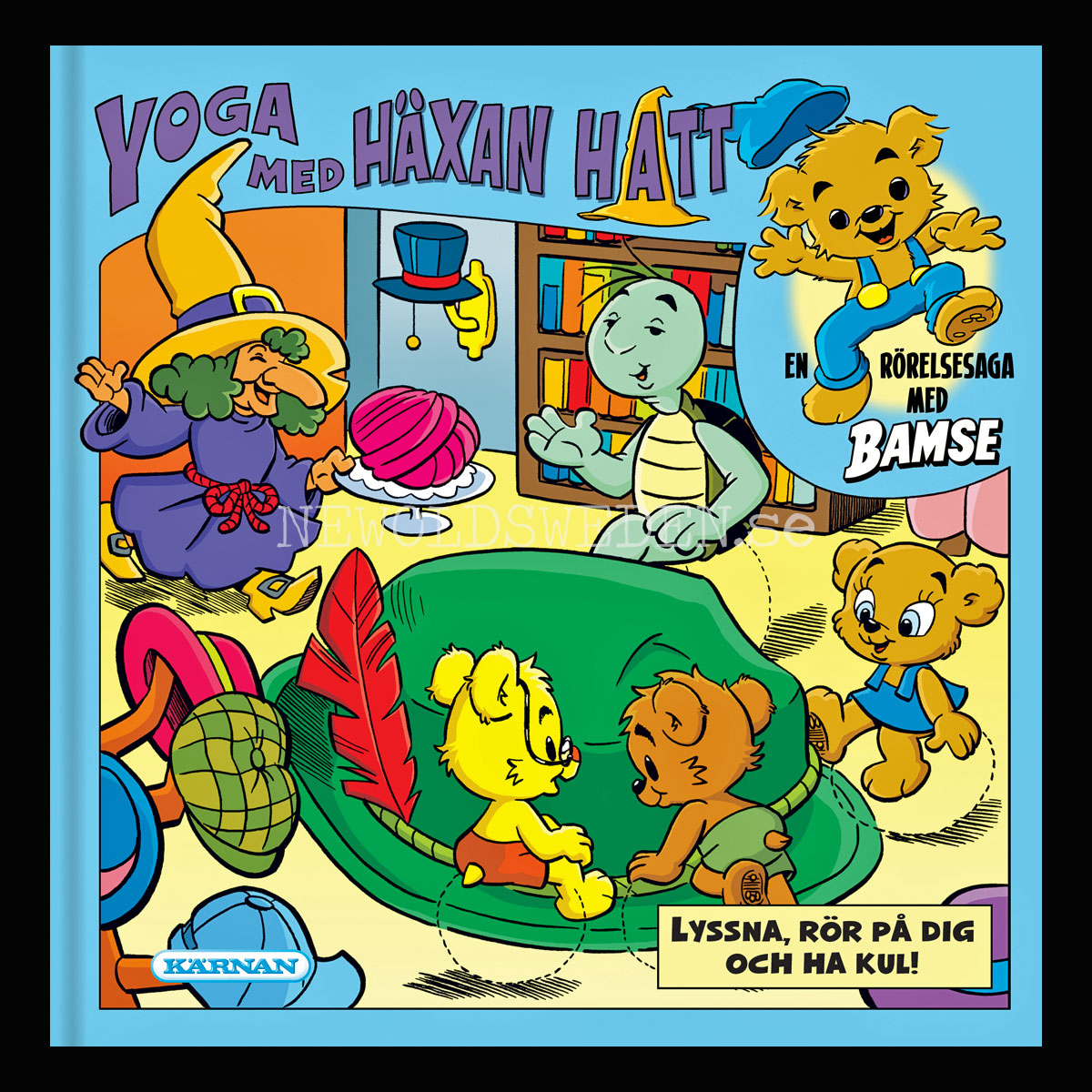 BAMSE - YOGA MED HÄXAN HATT RÖRELSESAGA MED BAMSE - H02 - 2