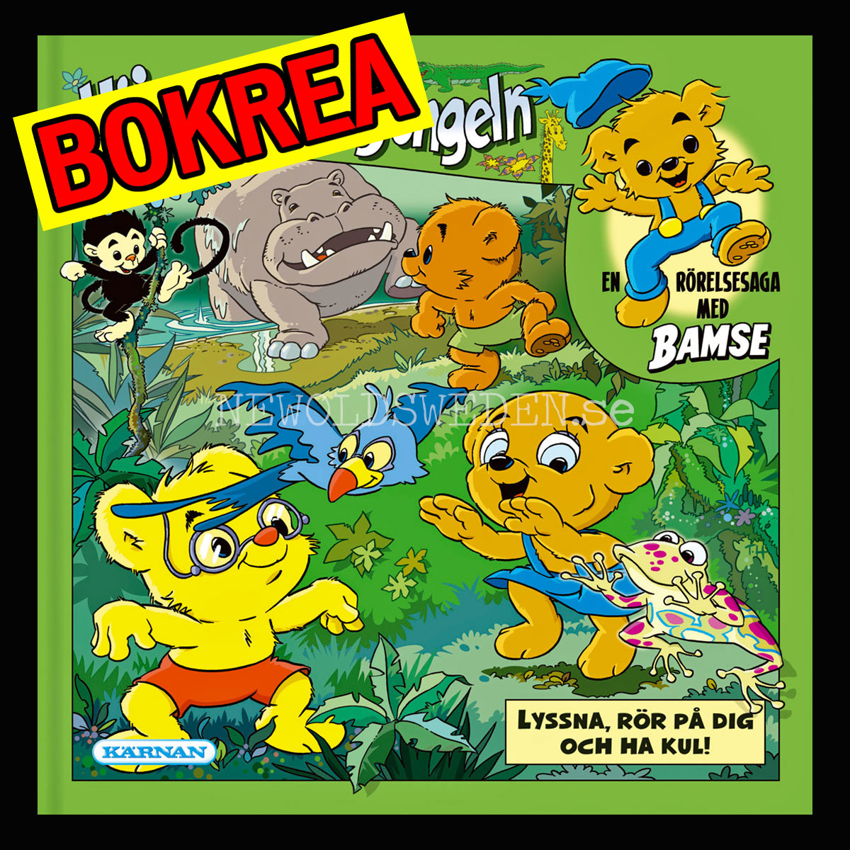 BAMSE - HÄRMAPOR I DJUNGELN RÖRELSESAGA MED BAMSE - H02