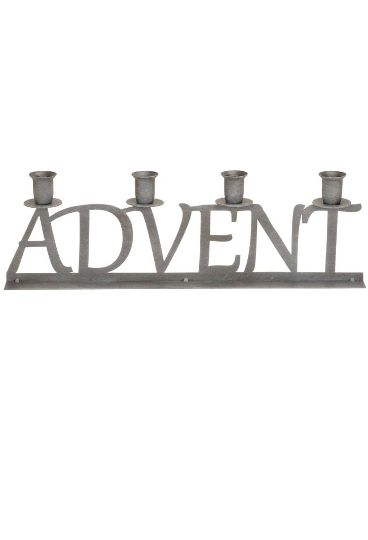 Ljusstake - Adventsljusstake - Advent - 42,5x13x6 cm - 2