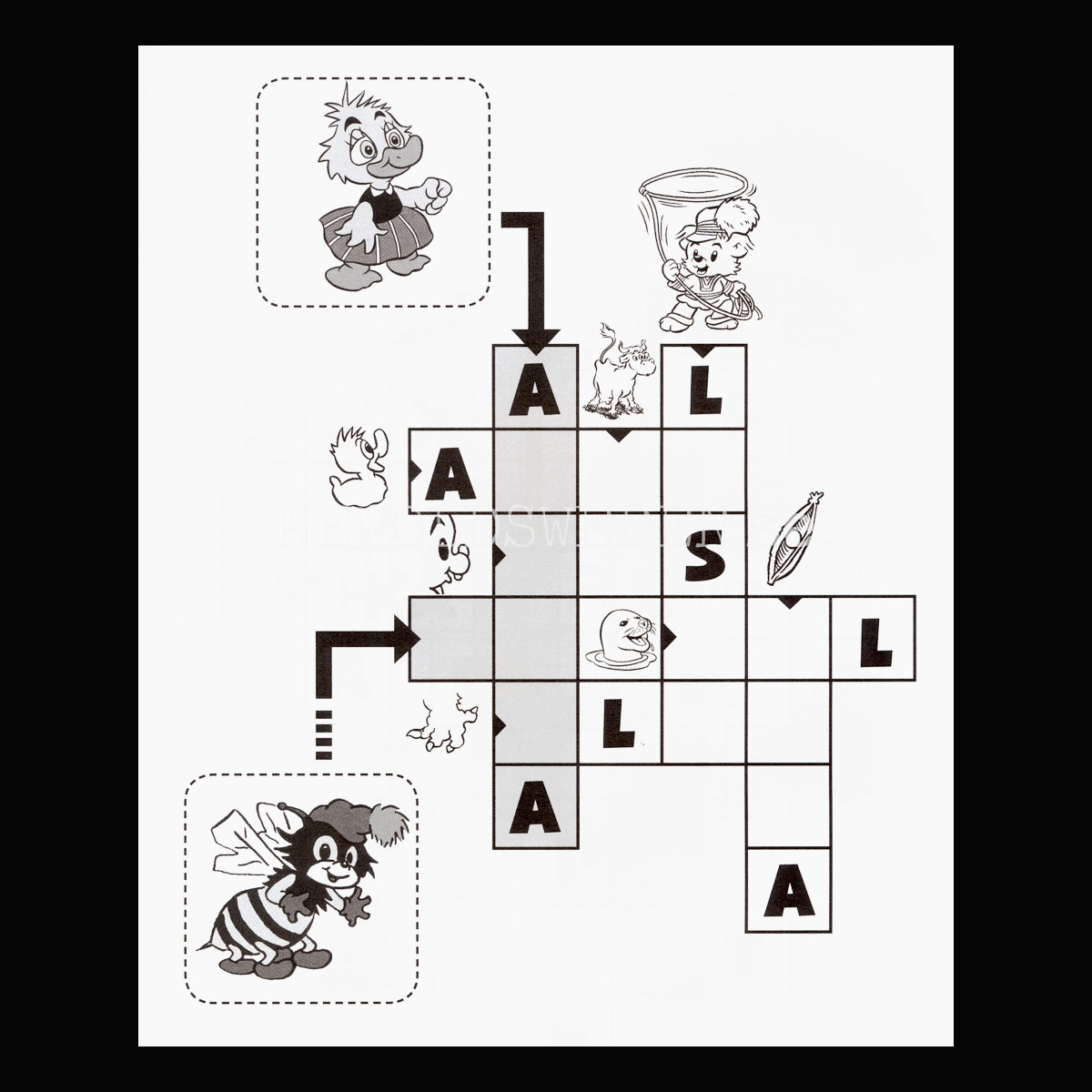 KORSORDS-BOK BAMSE - S2 - 2