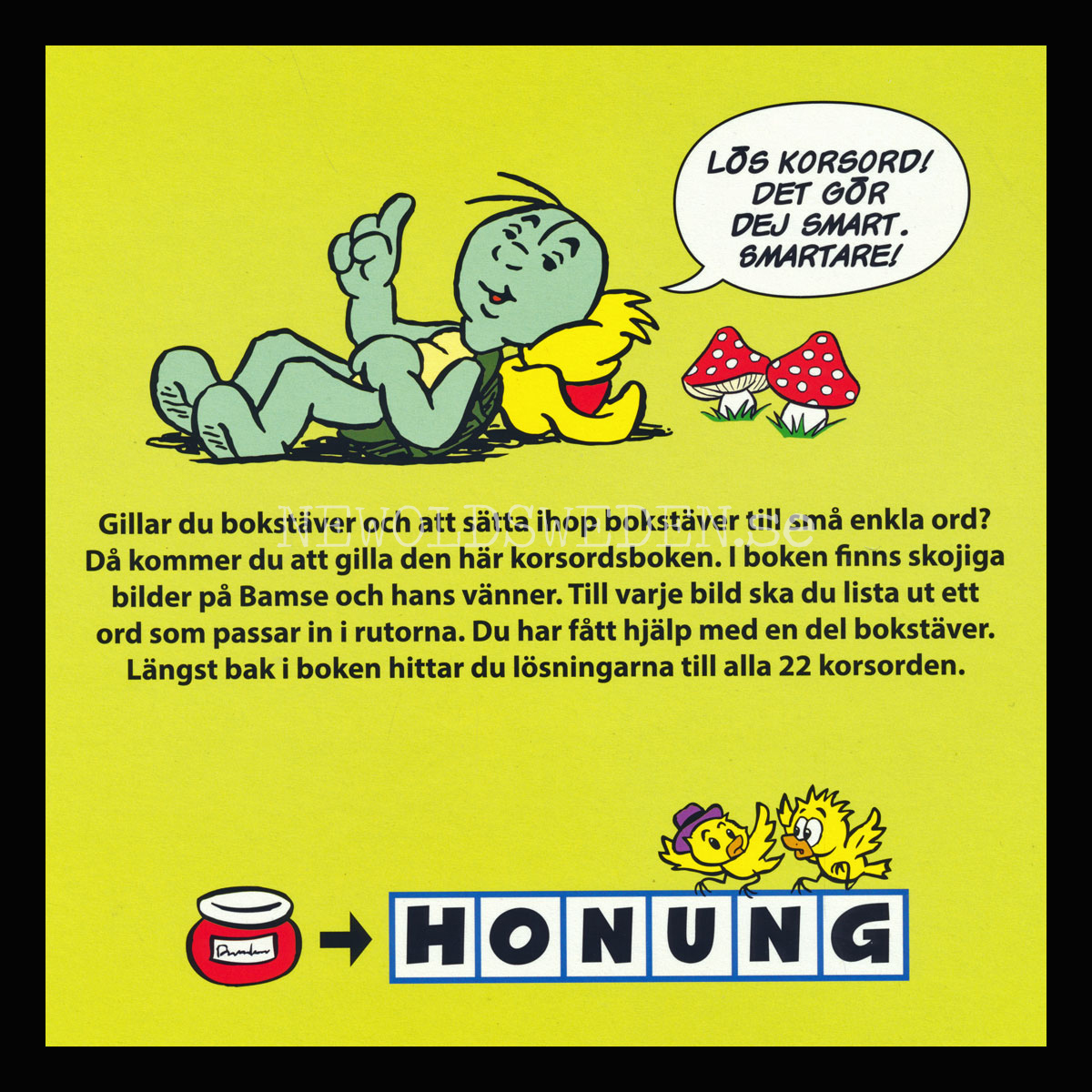 KORSORDS-BOK BAMSE - S2 - 3