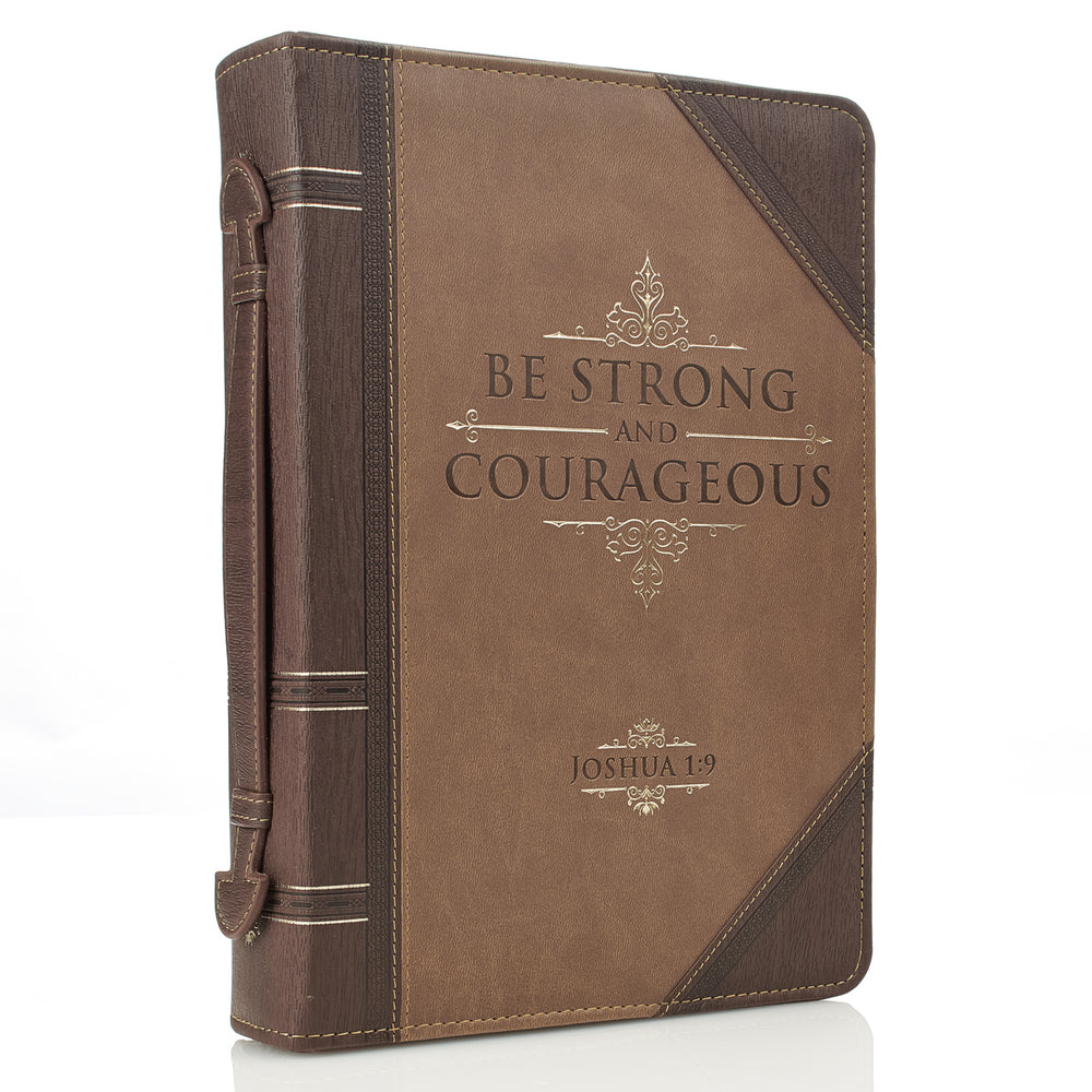 Bibelfodral - Be strong and courageous