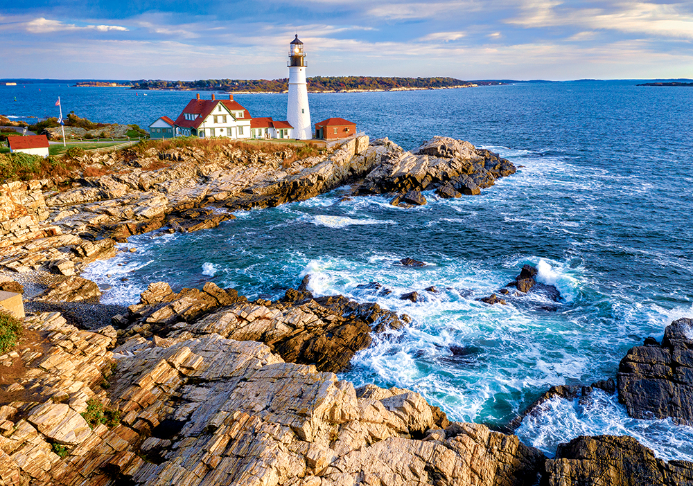 Sunrise over Cape Elizabeth, USA, 500-bitarspussel (B-53667)