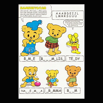 LÄS OCH SKRIV MED BAMSE - S1