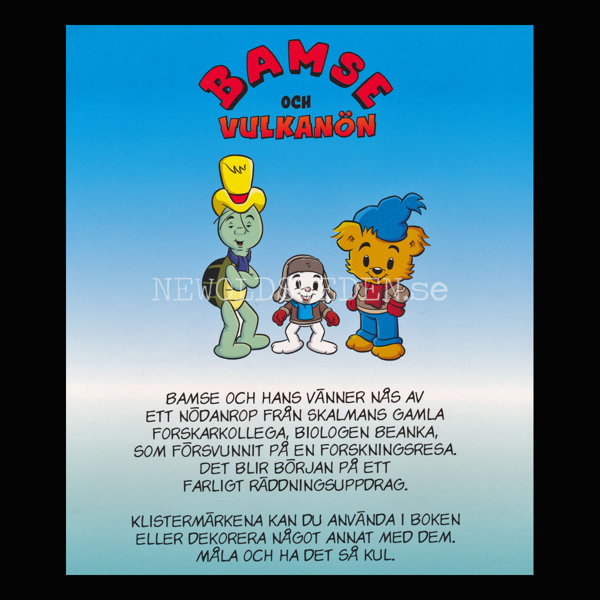 MÅLARBOK MED BAMSE - S1 - 5