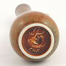Carl-Harry Stålhane (CAF 1960s) Slender Brown Vase with Handle 28 cm
