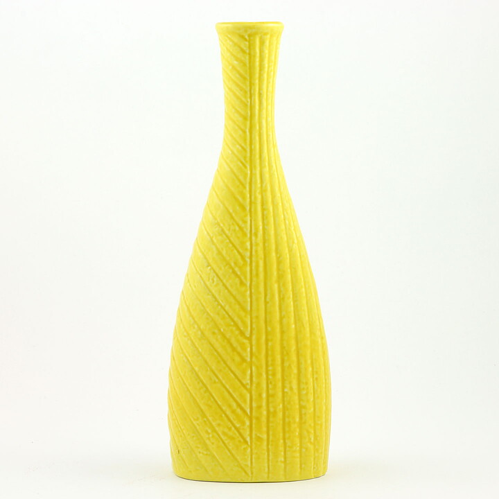 Gunnar Nylund (Gula Serien 1954) Yellow Bottle Vase 30 cm