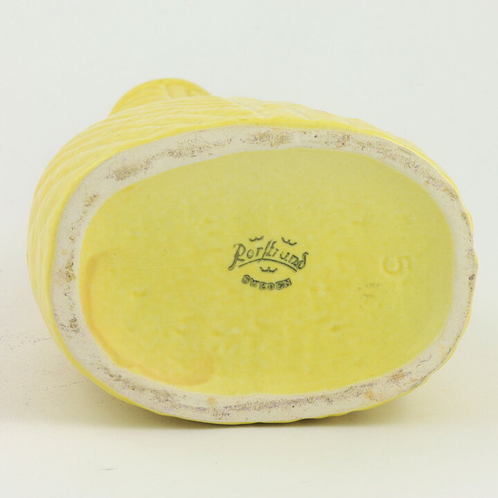 Gunnar Nylund (Gula Serien 1954) Yellow Bottle Vase 30 cm