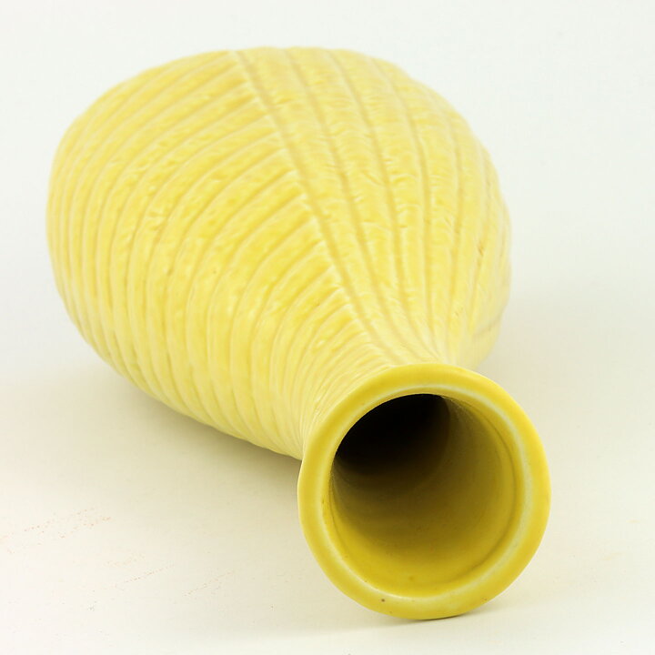 Gunnar Nylund (Gula Serien 1954) Yellow Bottle Vase 30 cm