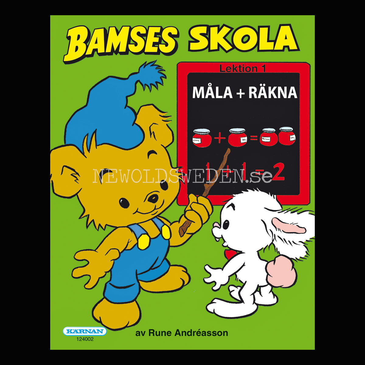 BAMSES SKOLA MÅLA + RÄKNA - S1-2