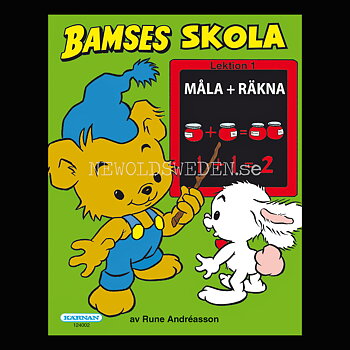 BAMSES SKOLA MÅLA + RÄKNA - S1-2