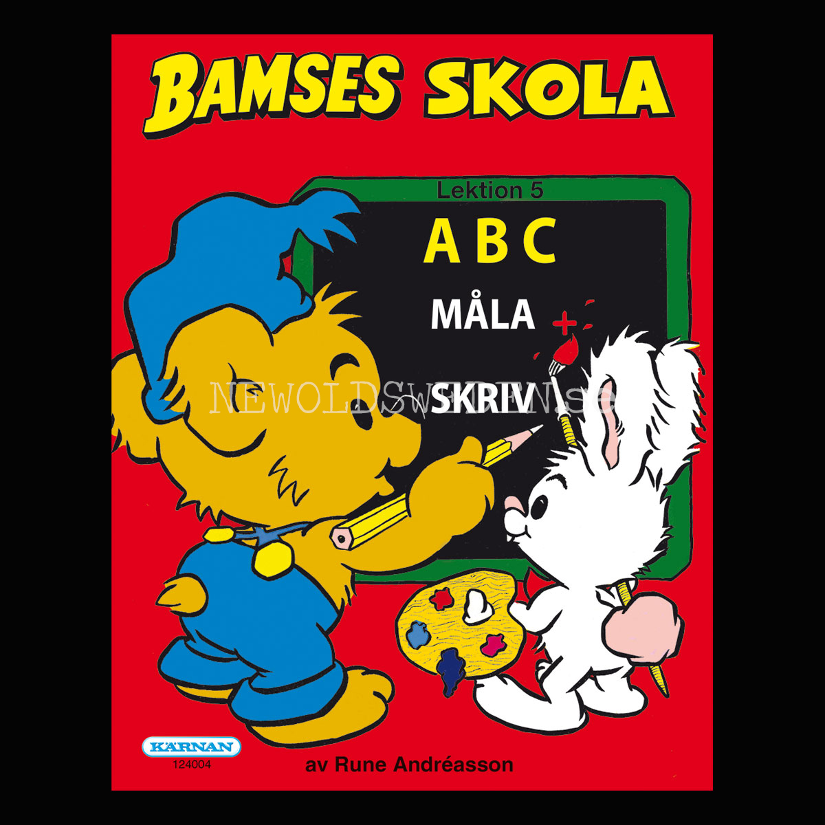 BAMSES SKOLA MÅLA + SKRIV - S1-2