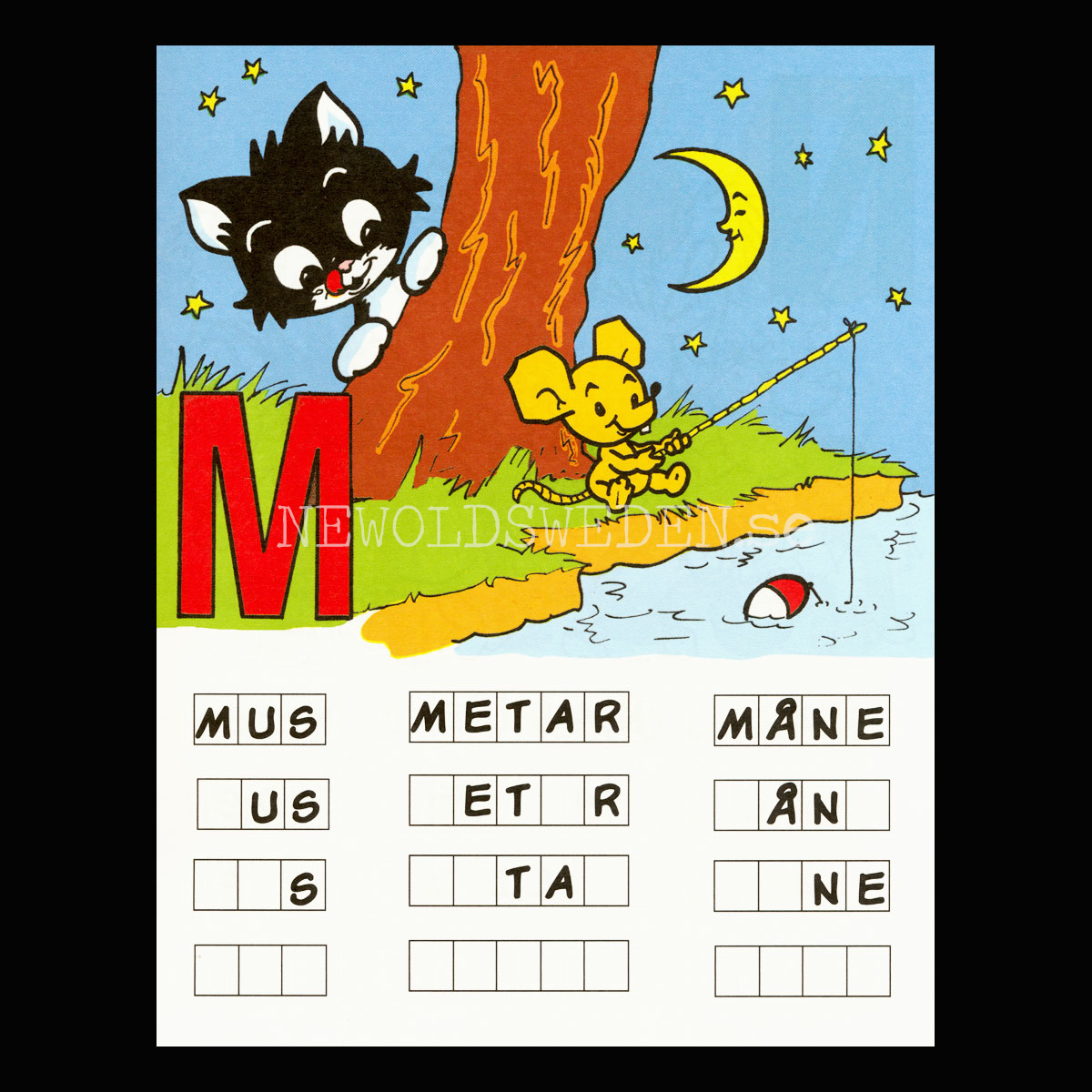 BAMSES SKOLA MÅLA + SKRIV - S1-2 - 3