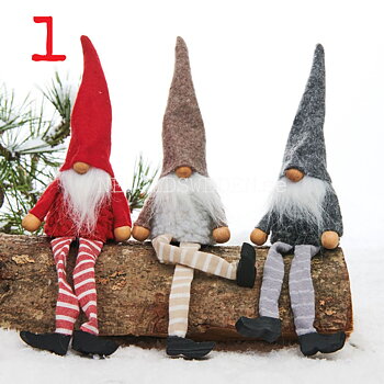 Luvtomte Röd No: 1 Mjuk 25 cm