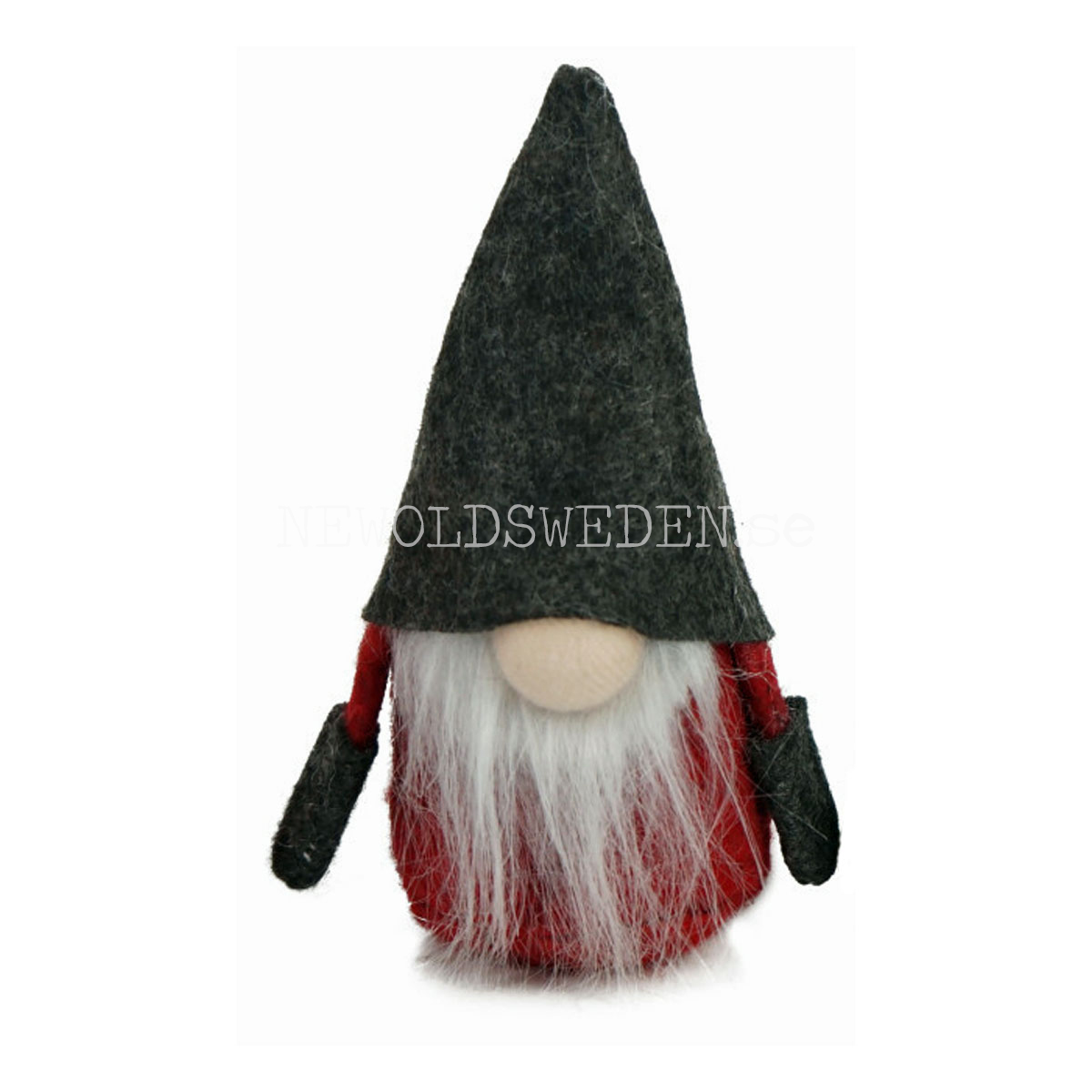 Luvtomte Grå hatt 12 cm