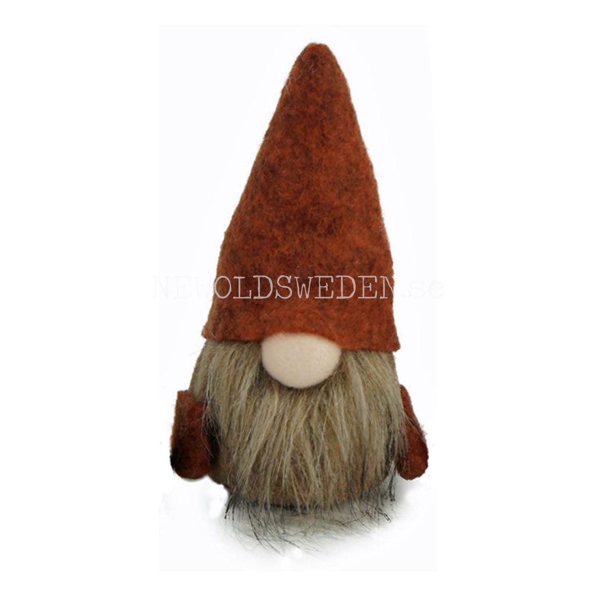 Luvtomte Brun hatt 12 cm
