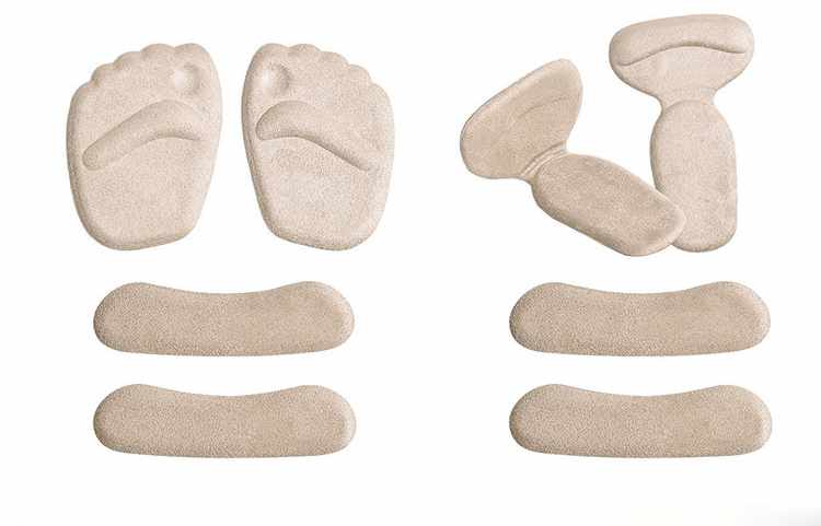 Framfotsdyna + Hälinlägg set - 8-pack - 6