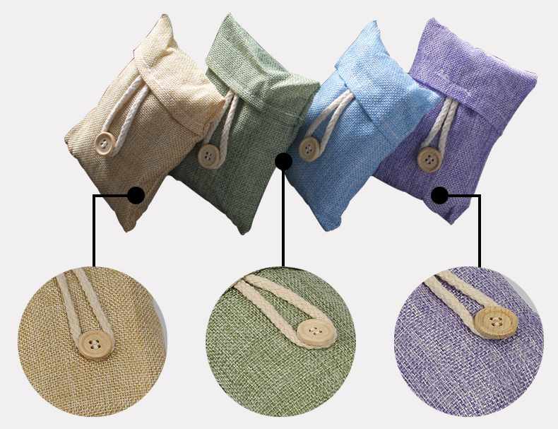 Air Purifier Bamboo Carbon bag 100 g - 2-pack - 11