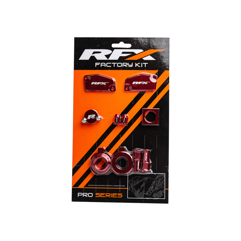 RFX Factory Kit KTM Husqvarna Gas Gas 85cc 21-22 BLUE RED ORANGE - 3