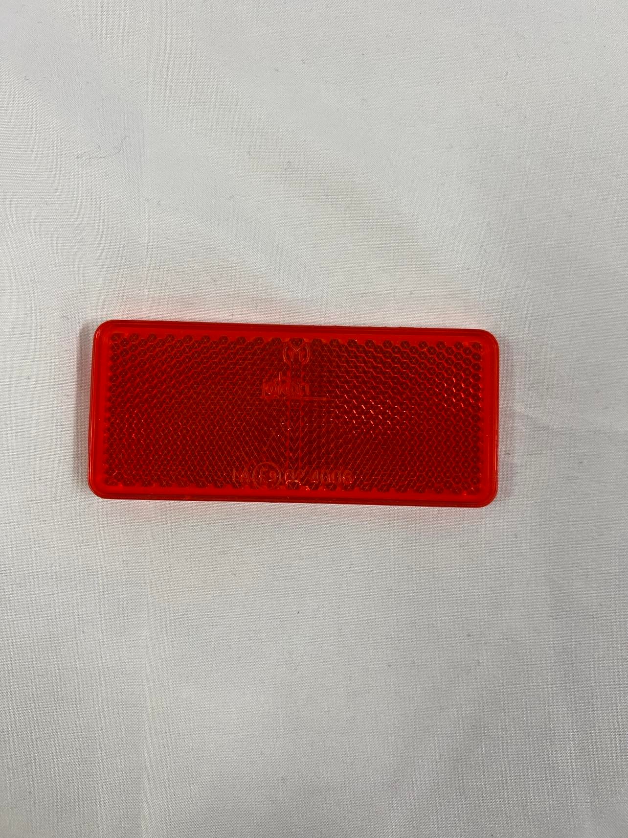Fyrkantig röd reflex 