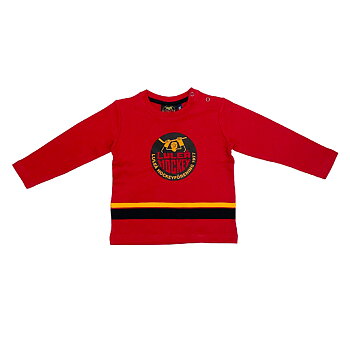 T-shirt Lång ärm röd