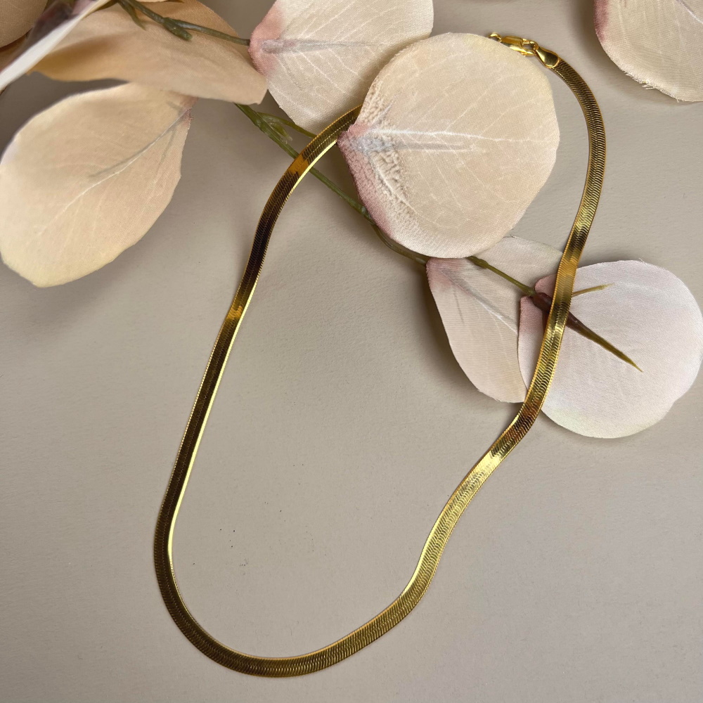IAMLUND Ribbon halsband guld - 3