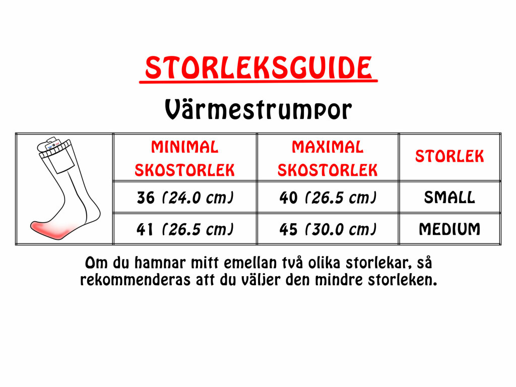 Värmestrumpor med merinoull, fjärrkontroll, batterier & USB-laddkabel - 4