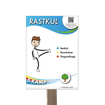 Rastkul - Skolgårdsskyltar! Rörelse och 5-kamp