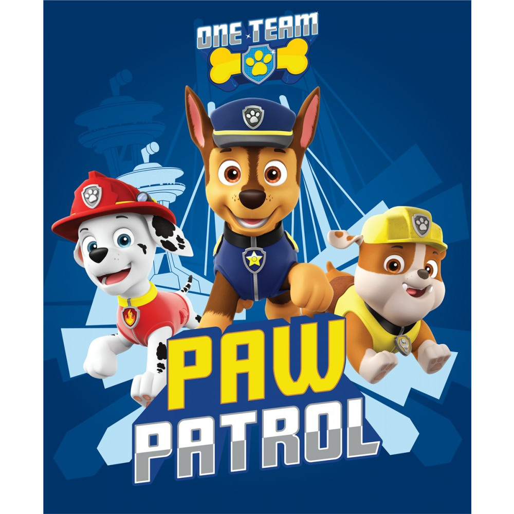 Paw Patrol filt 100x140cm