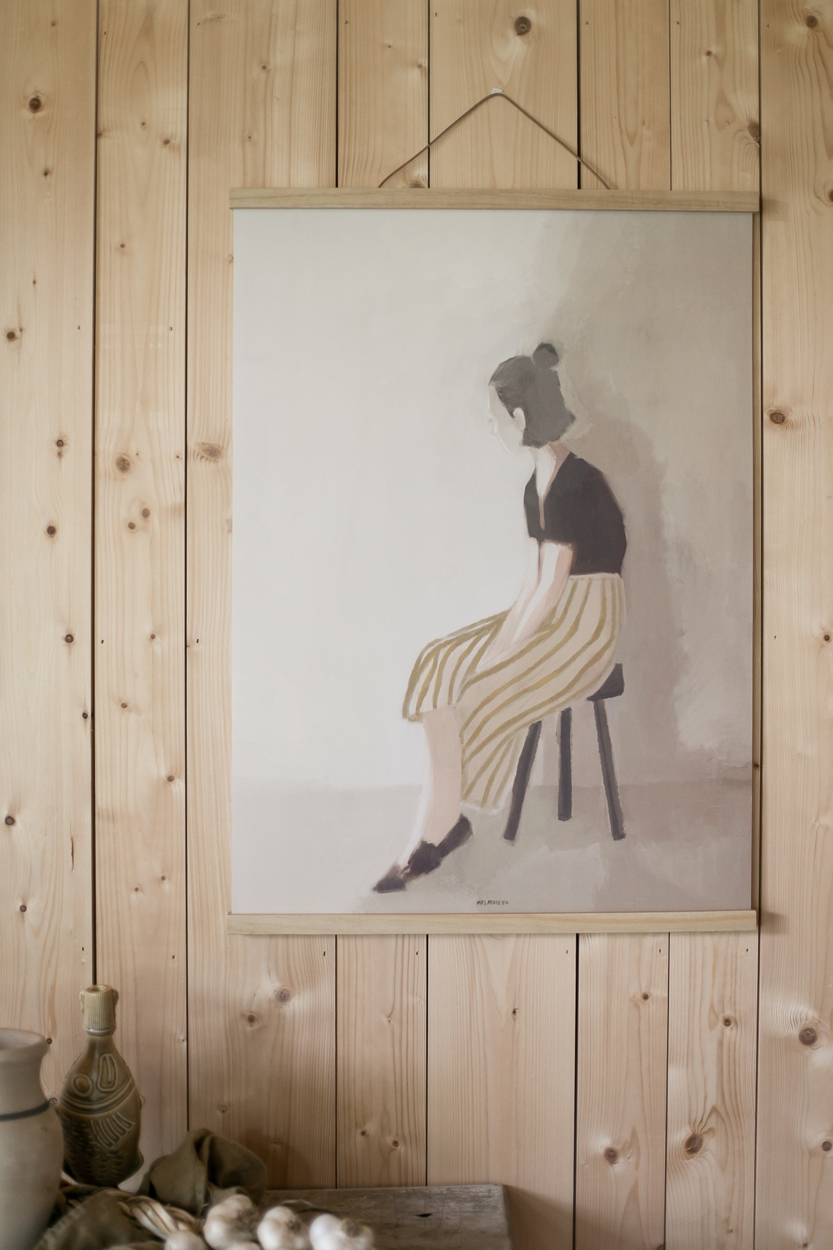 Mrs Mighetto "Lady Cecilia" 30x40 cm Poster