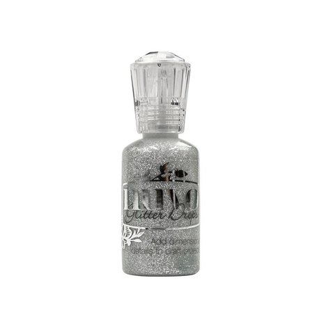 Glitter Drops White Blizzard